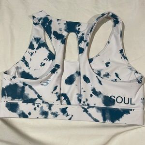 SoulCycle tie dye sports bra size small